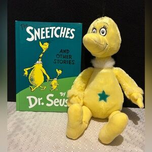 Dr Suess Sneetches Book and Plush Set